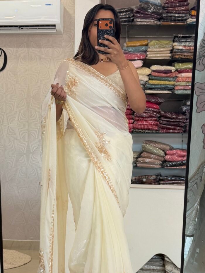Off white Soft organza