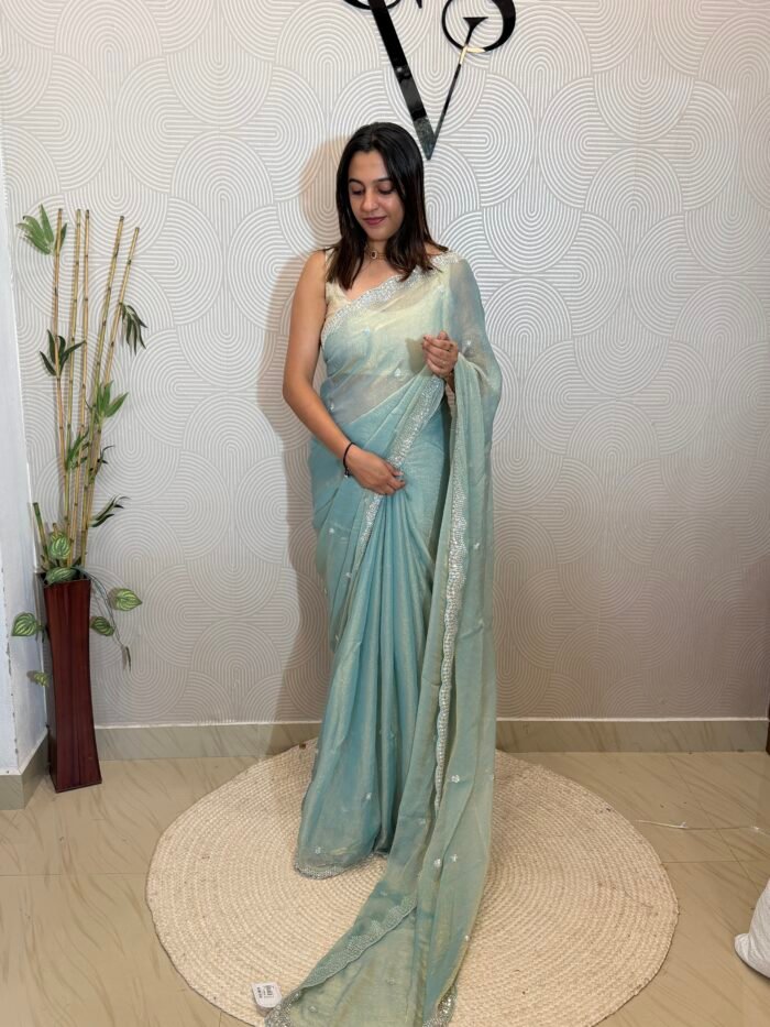 Partywear Handworked sarees