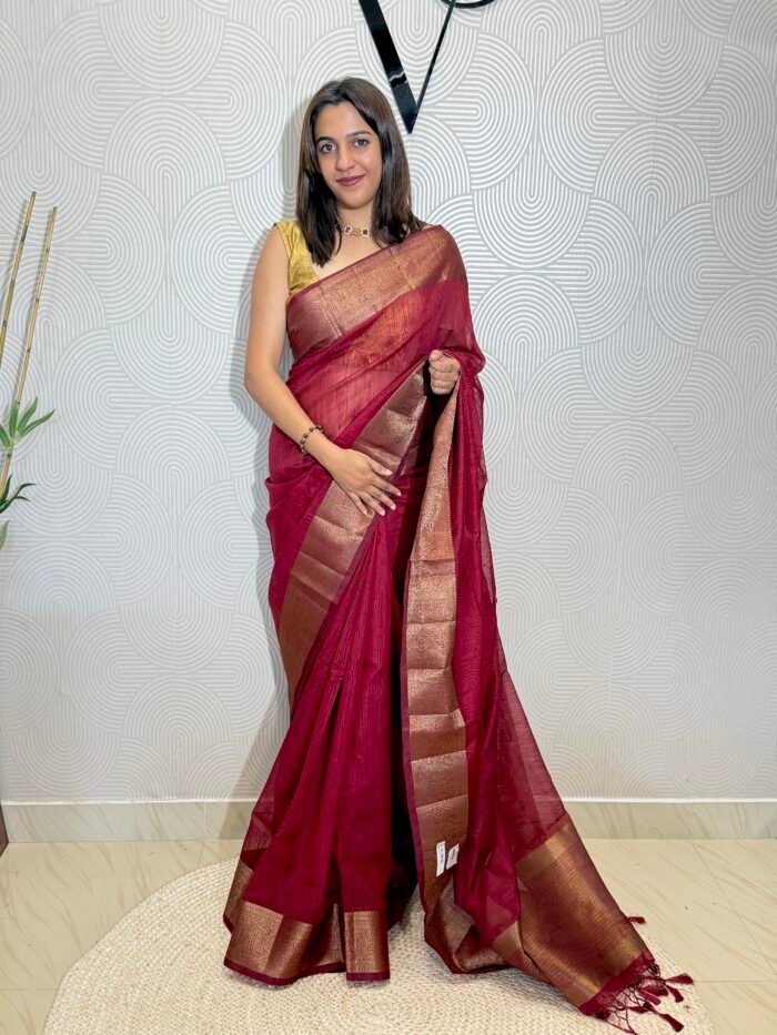 Semi Jute Saree