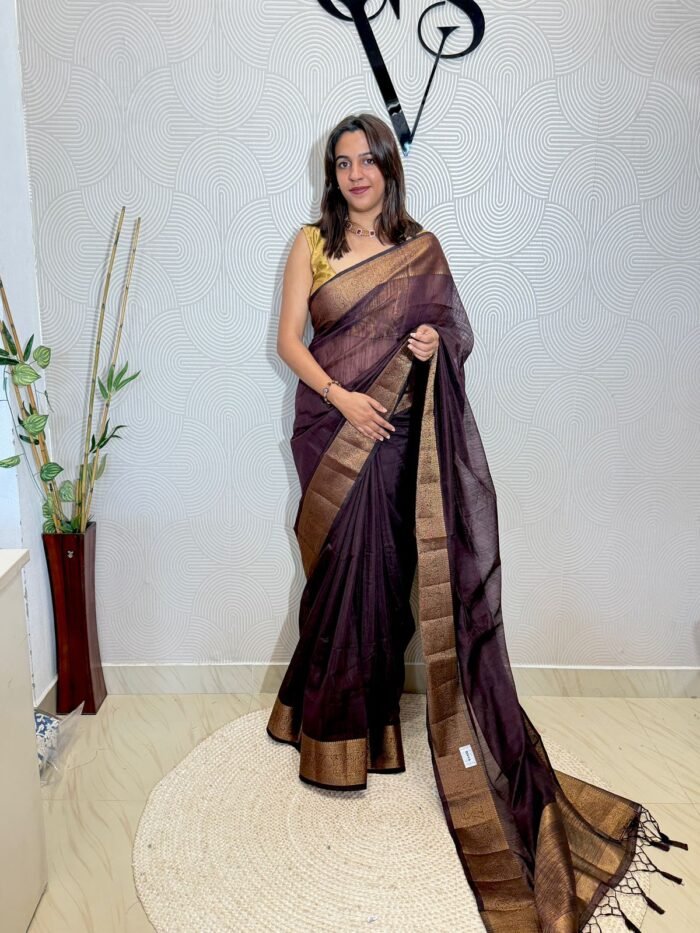SEMI JUTE SAREES