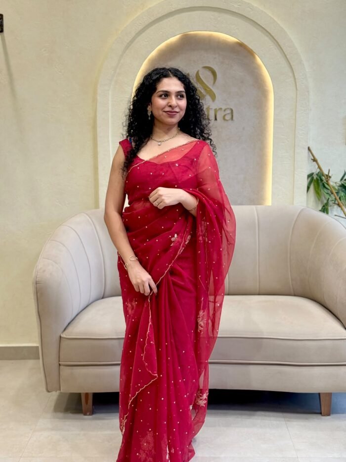 SIMPLE ELEGENT PARTY WEAR SAREE COLLECTIONS