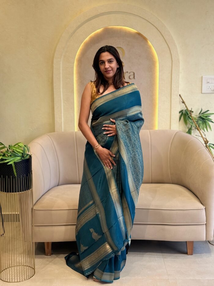 BANARASI SILK TRADITINAL WEAR SAREE COLLECTIONS