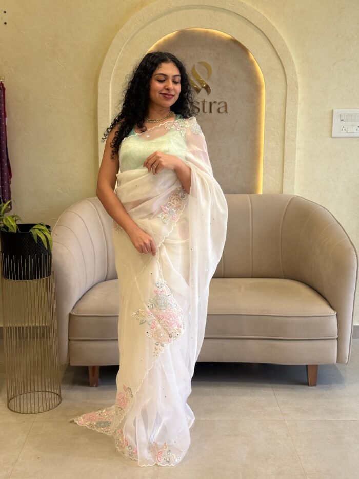 STYLISH PARTYWEAR WHITE COLLECTIONS