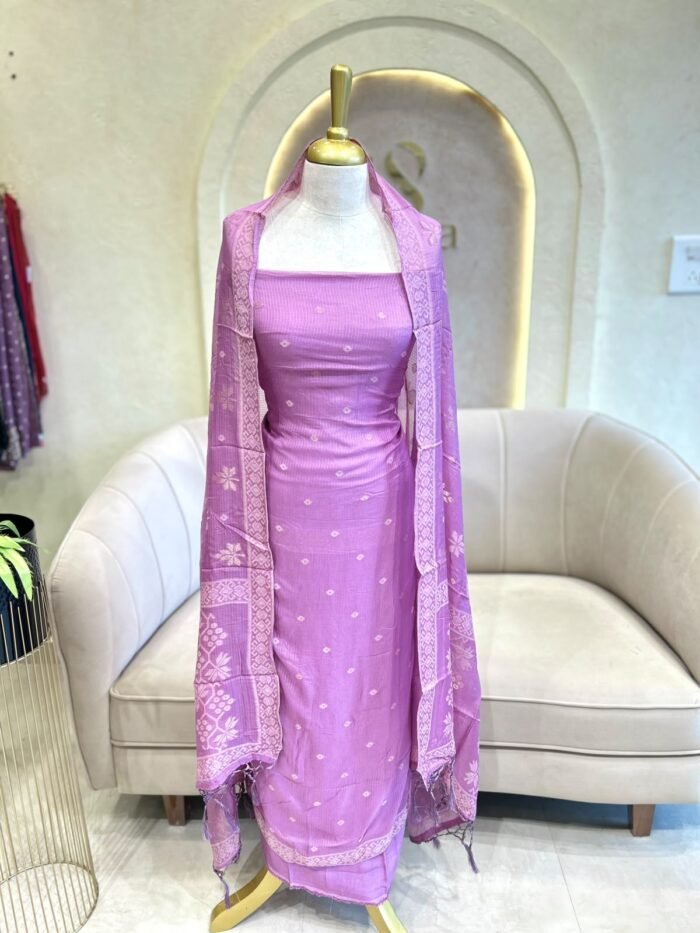 CLASSIC CHANDERI SILK FESTIVEWEAR SALWAR COLLECTIONS UNSTITCHED