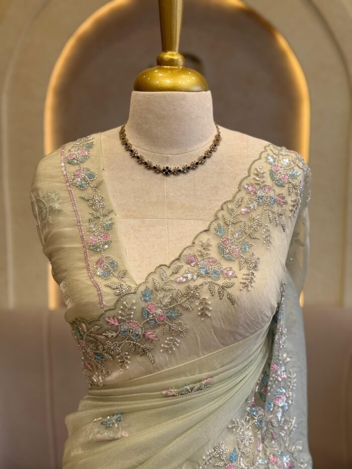 PARTY WEAR PASTEL SAREE COLLECTIONS