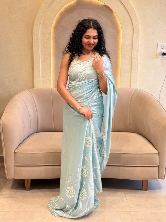 Soft Organza Partywear Saree