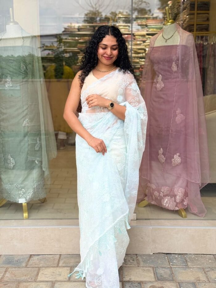 Premium Organza Saree
