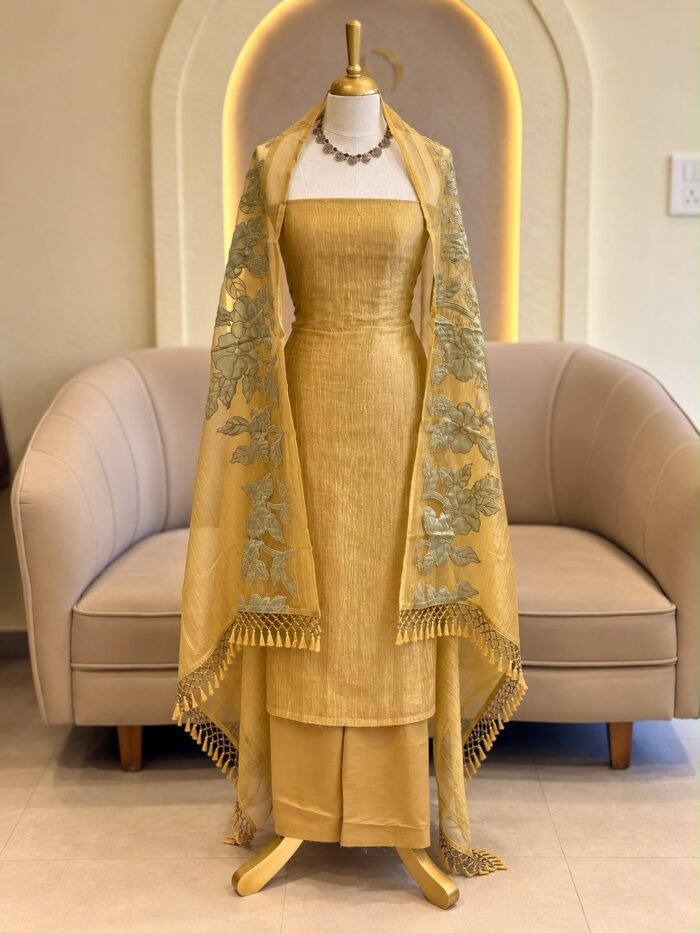 Viscose unstitched suit